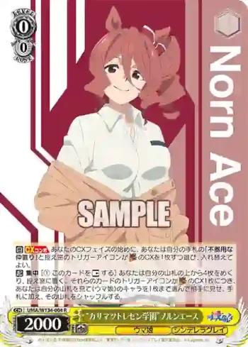 UMA/W134-004 R “カサマツトレセン学園”ノルンエース