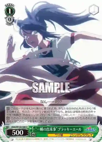 UMA/W134-040 U “一瞬の出来事”ブラッキーエール