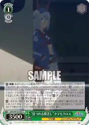 UMA/W134-047 C “見つめる眼差し”タマモクロス