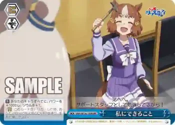 UMA/W134-100R RRR 私にできること