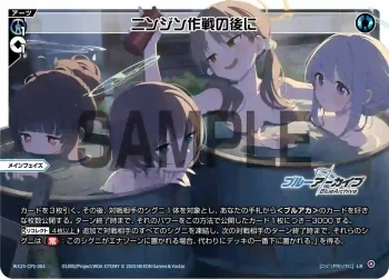 WX25-CP1-003 LR ニンジン作戦の後に