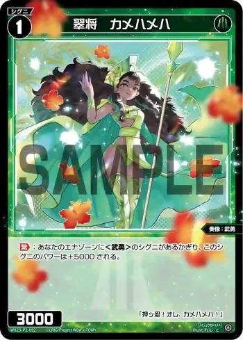 WX25-P2-092 C 翠将 カメハメハ