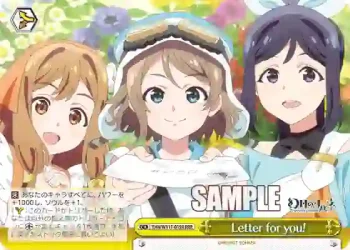YHN/W111-019R RRR Letter for you!