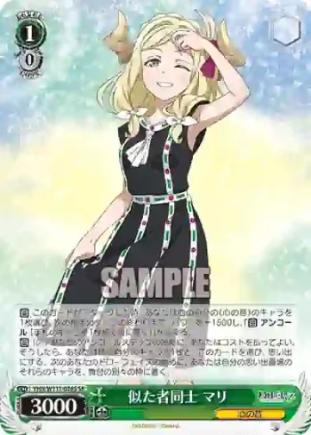 YHN/W111-026S SR 似た者同士 マリ
