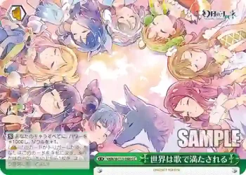 YHN/W111-048 CC 世界は歌で満たされる