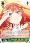 5HY/W101-038 C 敵情視察？ 中野 三玖