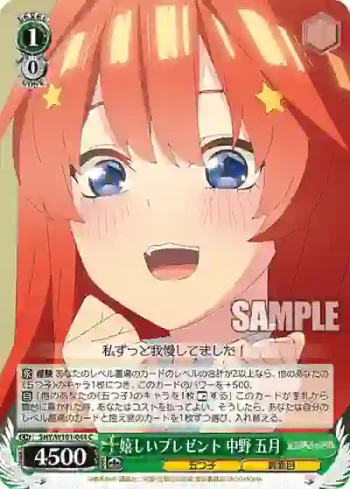 5HY/W101-044 C 嬉しいプレゼント 中野 五月