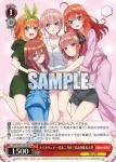 5HY/W101-P03 PR 花束を君に 一花＆二乃＆三玖＆四葉＆五月
