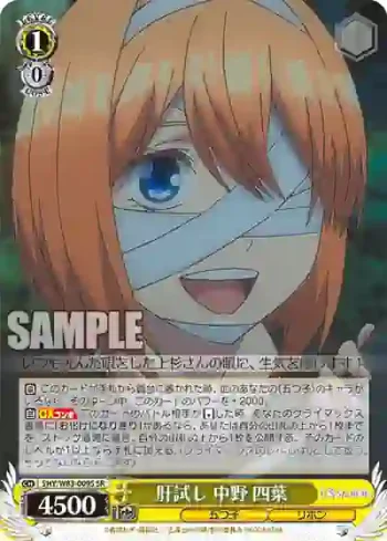 5HY/W83-009S SR 肝試し 中野 四葉