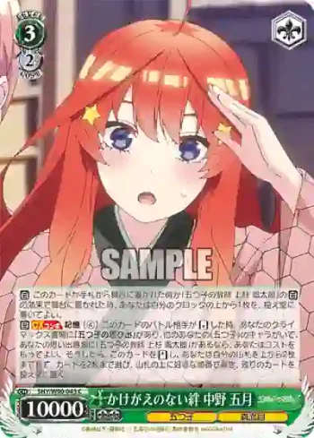 5HY/W90-043 C かけがえのない絆 中野 五月