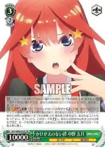 5HY/W90-043S SR かけがえのない絆 中野 五月