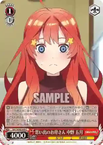 5HY/W90-069 C 思い出のお母さん 中野 五月