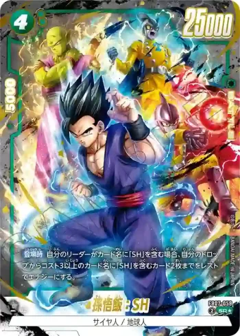 (異畫)FB07-058 SR★ 孫悟飯：SH(ブースターパック　神龍への願い[FB07])