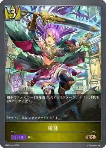 SD02-015 BR 猛襲