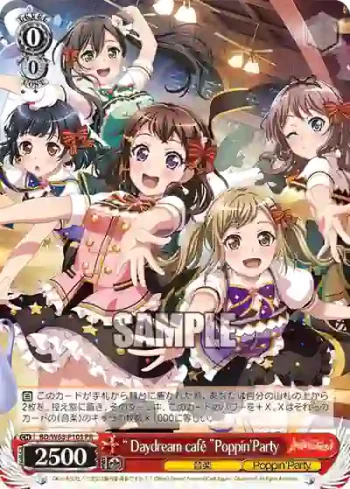 BD/W63-P10S PR “ Daydream café ”Poppin'Party