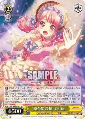 BD/W95-024S SR “舞台監督補”丸山彩