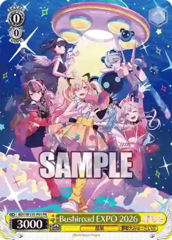 BDY/W135-P01 PR Bushiroad EXPO 2026