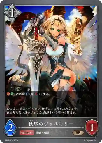 BP09-116 BR 秩序のヴァルキリー