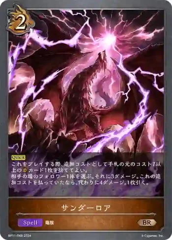 BP11-068 BR サンダーロア