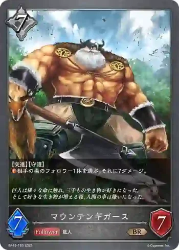 BP15-125 BR マウンテンギガース
