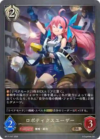 BP17-107 BR ロボティクスユーザー