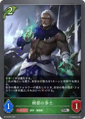 BP18-009 SR 樹都の拳士