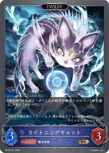 BP19-051 BR ライトニングキャット