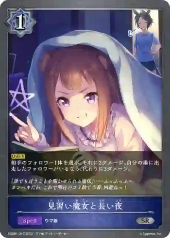 CSD01-010 SR 見習い魔女と長い夜