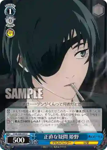 CSM/S96-093 C 正直な疑問 姫野