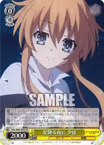 DAL/W99-004S SR 星降る夜に 夕弦