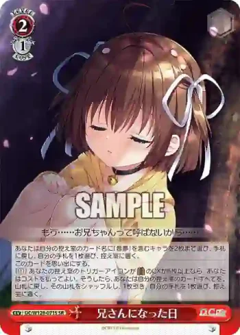 DC/W128-071S SR 兄さんになった日