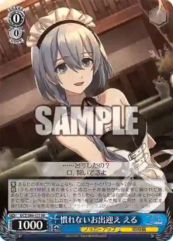 DCT/S86-077 RR 慣れないお出迎え える