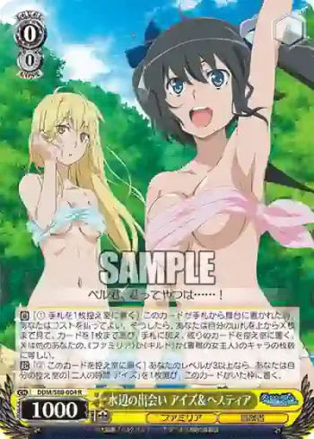 DDM/S88-004 R 水辺の出会い アイズ＆ヘスティア