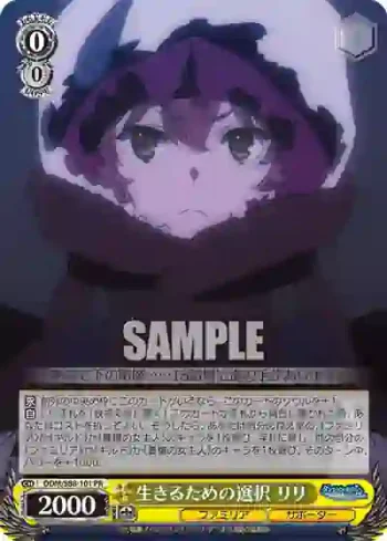DDM/S88-101 PR 生きるための選択 リリ