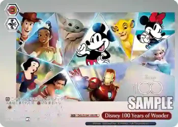 Dds/S104-109  Disney 100 Years of Wonder