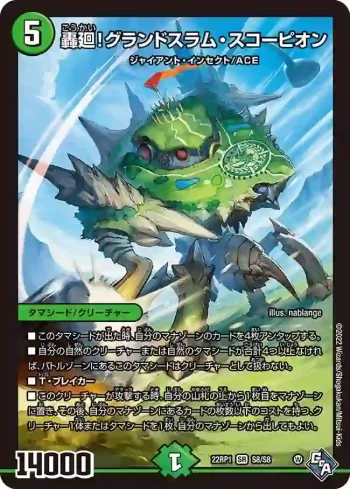 DM22RP1-S8 SR 轟廻！グランドスラム・スコーピオン