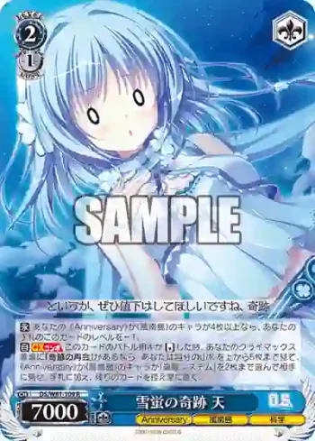DS/W81-109 R 雪蛍の奇跡 天