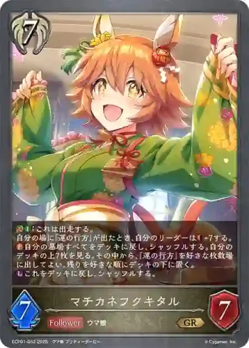 ECP01-052 GR マチカネフクキタル