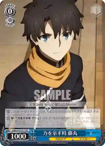 FGO/S75-T11 TD 力を示す時 藤丸