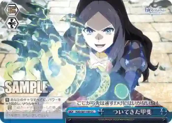 FGO/S87-100 CC ついてきた甲斐