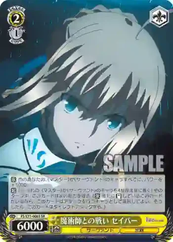 FS/S77-006S SR 魔術師との戦い セイバー
