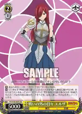 FT/S120-007S SR 戦いの外の日々 エルザ