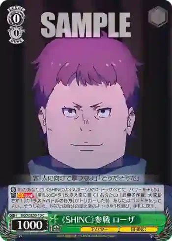 GGO/SE50-10 C 《SHINC》参戦 ローザ