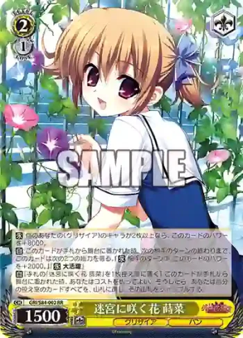 GRI/S84-002 RR 迷宮に咲く花 蒔菜