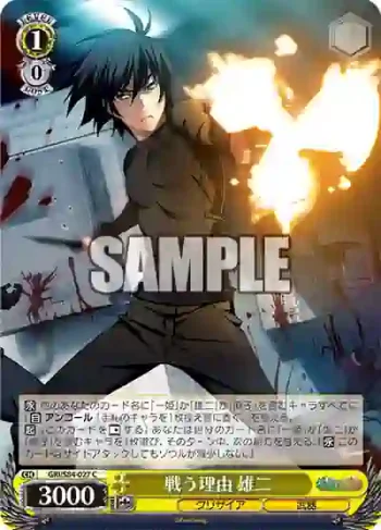 GRI/S84-027 C 戦う理由 雄二