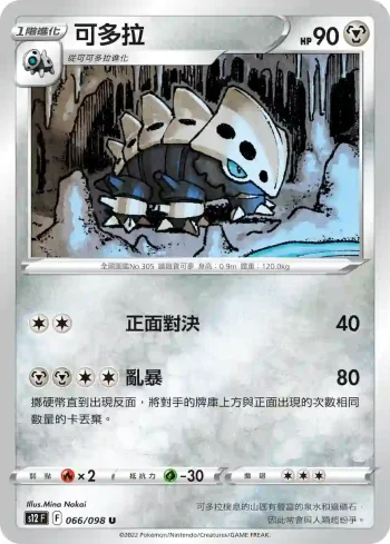 S12F 066/098 可多拉(擴充包「思維激盪」)