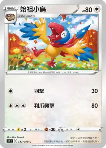 S12F 082/098 始祖小鳥(擴充包「思維激盪」)