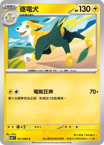 M2F 031/080 逐電犬(擴充包「烈獄狂火X」)