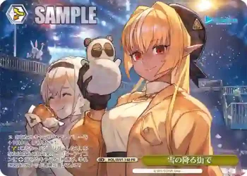 HOL/W91-148 PR 雪の降る街で