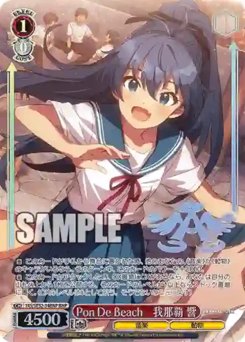IAS/SE52-34BNP BNP Pon De Beach　我那覇 響